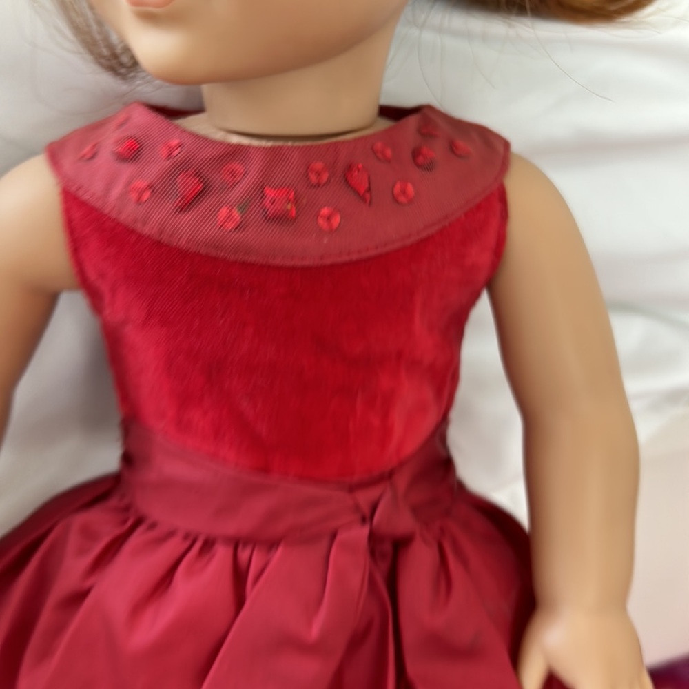 American girl holiday red dress - Picture 3 of 3